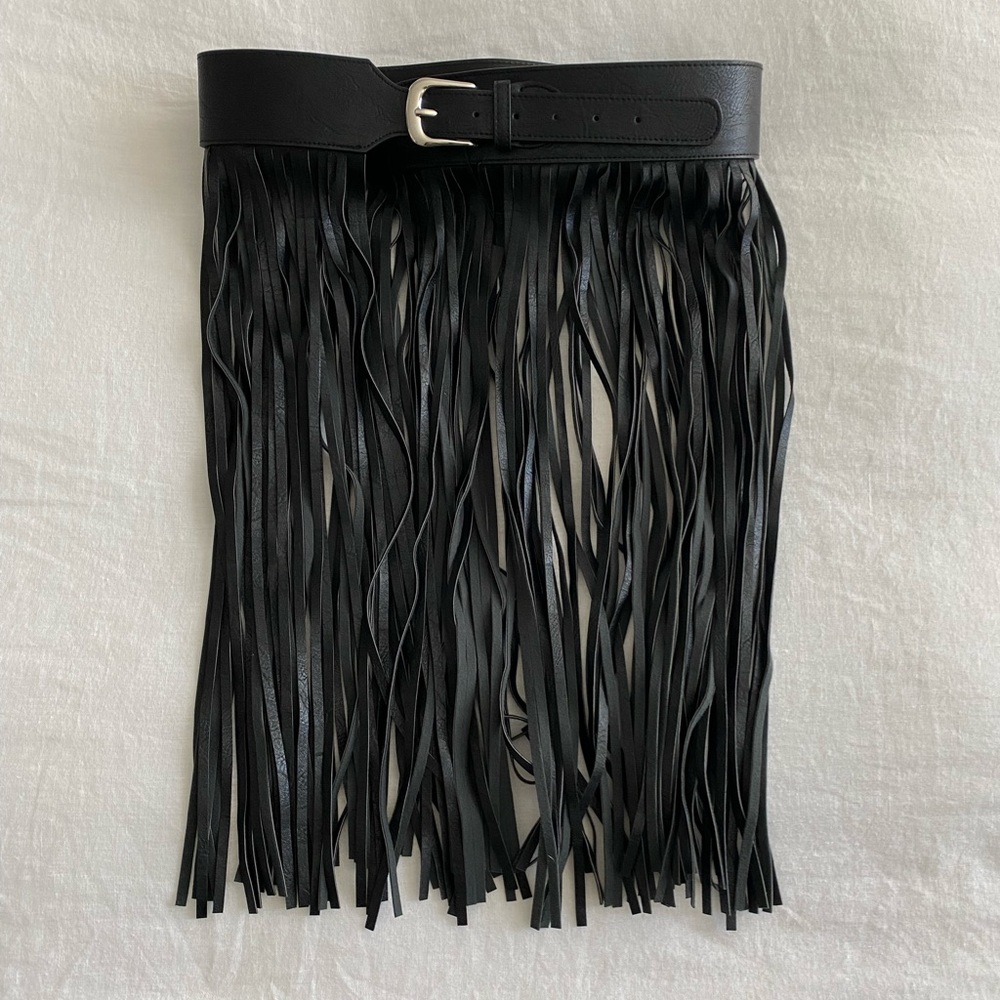 NASTY GAL Fringe Belt